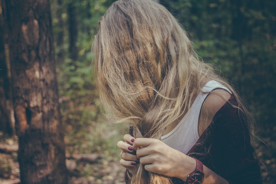 low self-esteem issues, hair, habits