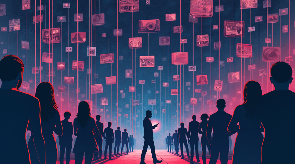 many people being led by popular opinion from their mobile phones